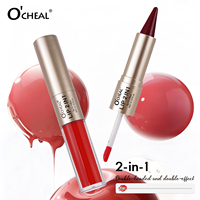 Kit de Rouge à Lèvres Double Embout et Crayon à Lèvres Vegan Crémeux, Gloss et Crayon à Lèvres Haut de Gamme, Marque Privée