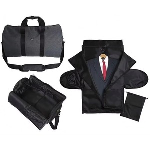 Échantillon gratuit – Nouveauté – Meilleures ventes – Sac de transport pliable 2-en-1 pour costumes et vêtements – Sac de voyage pour costumes - Product Image 4