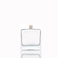 Bouteille en verre d'huile personnalisable 3oz bouteille de diffuseur de roseau de luxe bouteille d'aromathérapie