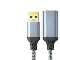 USB 3.0-Kabel Stecker zu Buchse, USB 3.0-Verlängerungskabel, externe Festplatte USB 3.0-Kabel