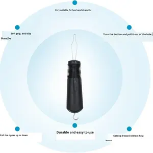 Ajustador de Botones Universal de Una Mano para Vestir, Ayuda para Ponerse el Vestido con Gancho para Botones para Personas Mayores - Product Image 4