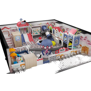 Bóng lớn hồ bơi Trampoline trong nhà phiêu lưu chơi cấu trúc trẻ em trong nhà mềm chơi bộ cho trung tâm giải trí trong nhà công viên thiết bị - Product Image 5