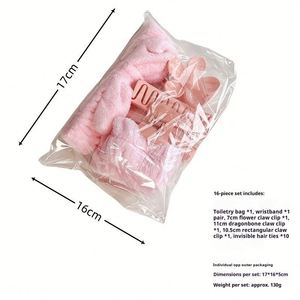 Custom Plastic Hair Tie Sets with Embroidered Headbands for Team Building Activities - Product Image 2