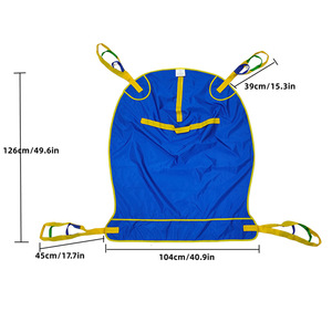 Sangle de transfert de patient KS entièrement enveloppante en polyester, style corde, pour personnes âgées, handicapées, usage infirmier - Product Image 5