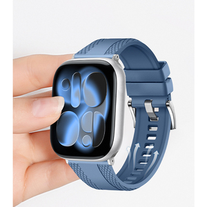 <span class=keywords><strong>Bracelet</strong></span> de montre en caoutchouc FKM pour IWatch <span class=keywords><strong>44mm</strong></span> 45mm 49mm 42mm Hommes Bracelets de montre en silicone Ultra 2 Iwatch Series 9 8 7 6 - Product Image 5