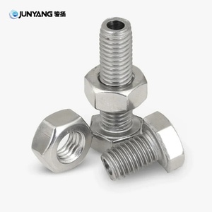 Tornillo hexagonal de acero inoxidable galvanizado M10 de la marca JUNYANG, el mejor de fábrica, para puertas de contenedores, venta de piezas y accesorios de alta calidad - Product Image 6