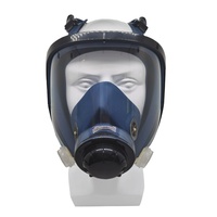 Masque à gaz réutilisable en silicone à double filtre, en tissu filé-soufflé de haute qualité, respectueux de la peau, certifié EN140:1998, anti-poussière