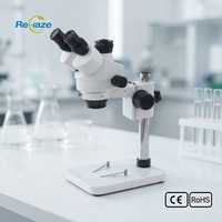 REHAZE Digital Optical Stereo Microscope Trinocular 10x Eyepiece 1080p HD LED Display Auto Focus IP53
