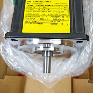 Motor Servo AC FANUC A06B-0202-B102 Original para Máquina de Torno CNC, 100% Probado, Alta Calidad, en Stock - Product Image 4
