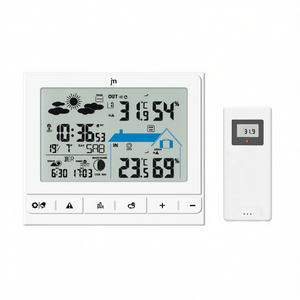 Stazione barometrica JUSTAMINUTE Radiocontrollata Bianco JD9535 - Product Image 2