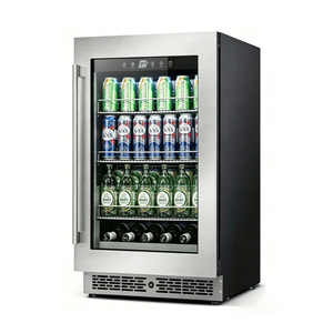 NE-353-P low-noise built-in under counter beverage cooler, refrigerator, home <b>bar</b> storage space - Product Image 3