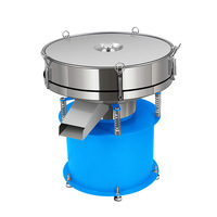 Machine de criblage vibratoire à montage au sol Pfsn en acier inoxydable SS304 avec moteur 120W et diamètre de 400 mm pour la filtration de jus de citron alimentaire