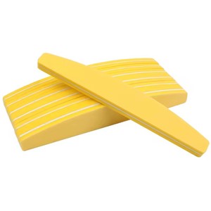 指甲锉海绵100/180砂砾月亮设计缓冲块双面锉手指彩色泡沫工具 - Product Image 6