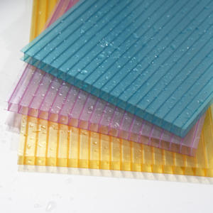 بسعر الجملة من المصنع ورقة مفرغة مزدوجة الجدار من 4 إلى 38 صفيحة مجوفة للدفيئة - Product Image 1