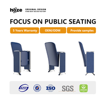 HOZE HS-VIP02 Nouveauté Meubles de théâtre Chaises pliantes en alliage d'aluminium pour stade Sièges VIP Écologiques Durables