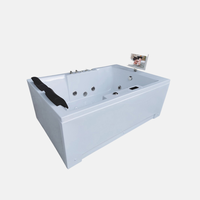 Baignoire moderne avec sortie cascade pour baignoire confortable baignoire autoportante meubles de salle de bain