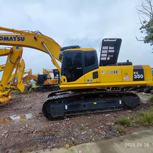 Excavadora hidráulica Komatsu PC 350 hidráulica avanzada modo ecoeficiente tren de aterrizaje robusto construcción pesada Minería de cantera - Product Image 1