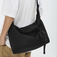 Sac bandoulière vintage en polyester Tide - Sac de travail fonctionnel durable de grande capacité pour l'école et les trajets quotidiens, avec une seule sangle d'épaule