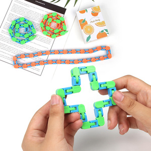 24Links Fidgets Wacky Tracks, Juguetes Sensoriales de Plástico para Niños, Estudiantes, Regalos Escolares, Rellenos de Calcetines Navideños, para Autismo - Product Image 3