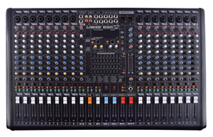 Console <span class=keywords><strong>de</strong></span> <span class=keywords><strong>Mixage</strong></span> Audio Professionnelle Numérique Amplifiée MB1804FX à 16 Canaux avec Fonction MP3, Matériaux Métal et Plastique - Product Image 2