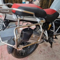 Advrestoration – Supports de coffres arrière à trois compartiments en acier inoxydable pour motos R1200GS/R1250GS