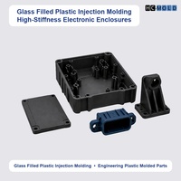 Stampaggio a iniezione di plastica con riempimento in vetro pronto per la produzione per custodie elettroniche personalizzate con CTQ controllati