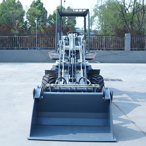 รถตักดินไฟฟ้าขนาดเล็กถังรถแบคโฮเดอร์โหลดล้อหน้าแบบยืดหดได้ - Product Image 5