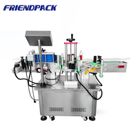 Meilleure vente 2024 machine à étiquettes automatique de bouteilles peut étiqueteuse de pot applicateur étiqueteuse d'autocollant pour bouteilles rondes