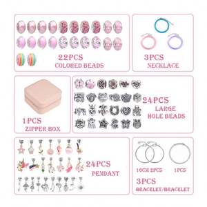 2025 New Trendy Women's Stainless Steel <b>Adjustable</b> <b>Bracelet</b> Set Rose Gold Silver and Plastic with Fashionable Charms - Product Image 5