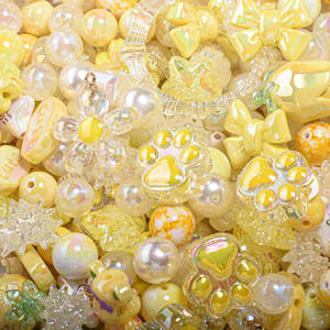 ห่วงโซ่ลูกปัดอะคริลิคผสมหลวม100กรัมกระเป๋าใส่โทรศัพท์แบบทำมืออุปกรณ์เสริมลูกปัด - Product Image 4