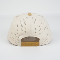 Op maat gemaakte OEM golfpetten van hoge kwaliteit, waterdicht, geborduurd, sport snapback caps, 5-delige gebogen klep, geperforeerde baseball caps