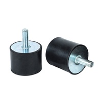 Support anti-vibration en caoutchouc sur mesure, type mâle-femelle, amortisseur isolant en caoutchouc, prix usine