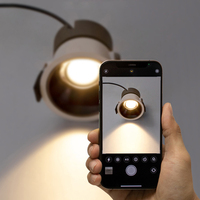 Spot LED encastré rond en aluminium 7W 10W, orientable, pour plafond, éclairage intérieur, lampes encastrées LED pour la maison
