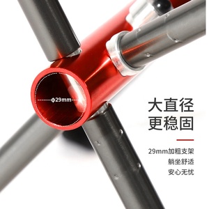 Bán buôn Chất lượng cao trọng lượng nhẹ có thể gập lại lĩnh vực gấp ngoài trời dã ngoại ghế câu cá gấp bãi biển cắm trại nhôm ghế - Product Image 5