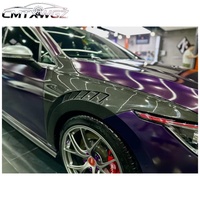 Nouveaux ailes avant ventilées en fibre de carbone pour kit carrosserie Volkswagen Golf 8 GTI