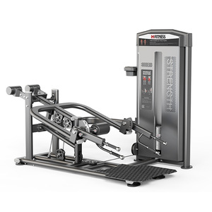 Máquina de entrenamiento de peso muerto de pie F1068 con respaldo paralelo sentado, equipo de gimnasio multifuncional para entrenamiento de espalda - Product Image 2