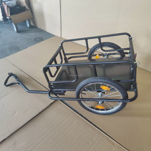 Opvouwbare Bakfiets Aanhanger Fiets Kar Wagon Trailers Pet Trailer Hond Fiets - Product Image 3