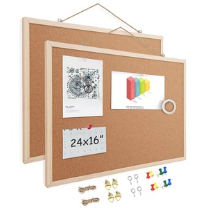 Fabricant Fournitures de bureau Tableau d'affichage en liège Taille personnalisée Tableau d'affichage en liège pour salle de classe pour bureau mural, maison et école - Product Image 4
