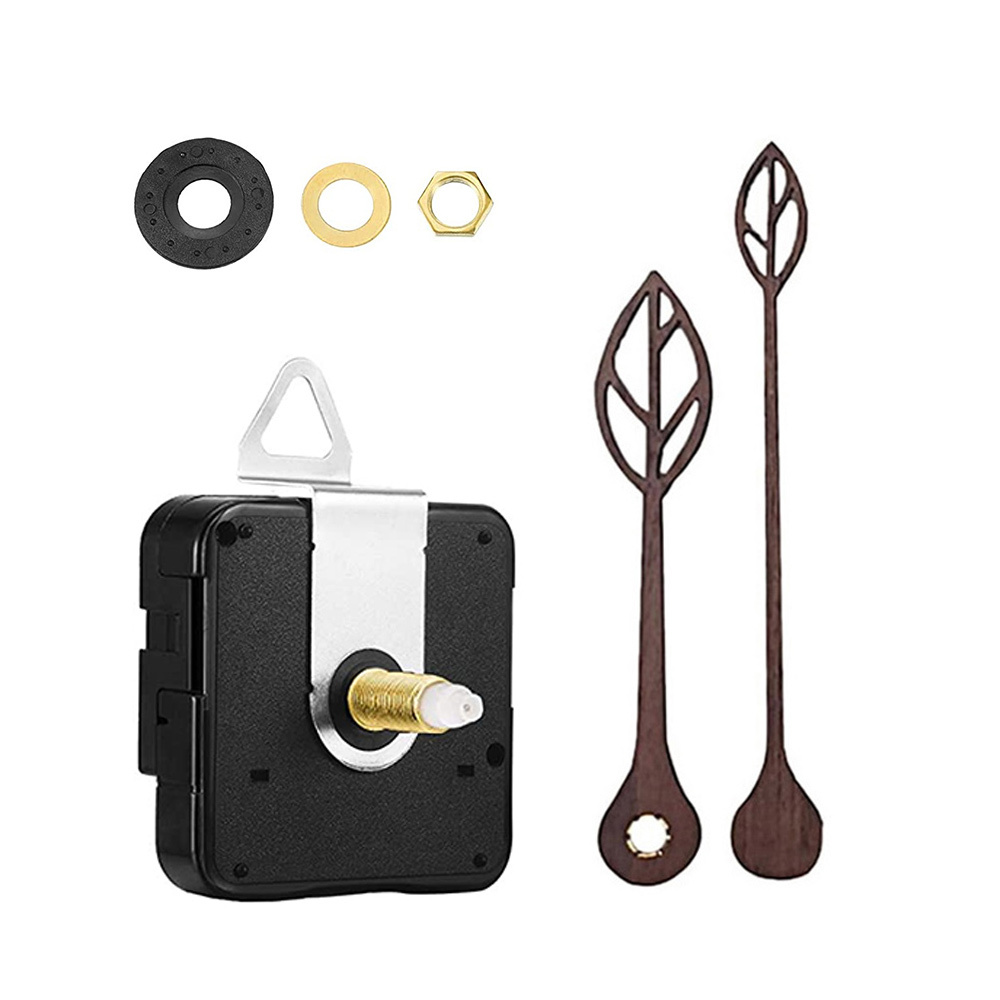 Clock movement+Iron hook+A109 Black hands