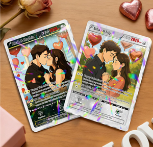 Custom Poke <strong>Card</strong> Animated Style Photo Portrait,Character <strong>Card</strong> Gifts <strong>for</strong> <strong>Valentines</strong> Birthday Husband Wife,Girlfriend <strong>Boyfriend</strong> - Product Image 2