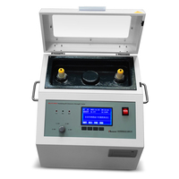 Probador de Voltaje de Ruptura (BDV) de Aceite de Transformador MEJYC-W80Y 80kV, Equipo de Análisis de Resistencia Dieléctrica del Aceite Aislante
