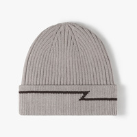 Haute qualité en gros hiver doublé polaire crâne Beanie épais chaud bonnet tricoté pour les femmes motif de Camouflage personnalisé