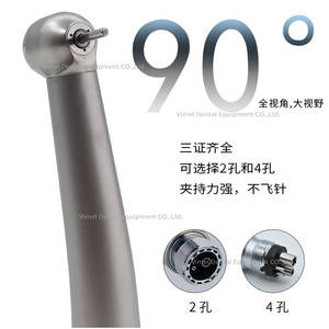 หัวกรอฟันแบบไม่ไหลย้อนกลับ สำหรับงานข้ามประเทศ ความเร็วสูง แบบกด หัวกรอฟันแบบฉีด 3 จุด - Product Image 2