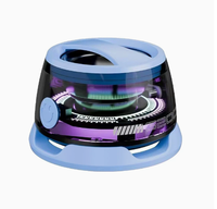 Hadiah Bisnis Promosi Solar DC 1.9 Portabel Bertenaga untuk Speaker V2.0 Daya Tahan Baterai 15-20 Jam LED RGB Penyangga Ponsel Radio FM
