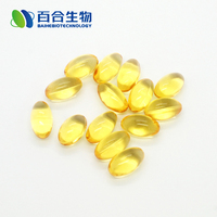 OEM Supplément de santé pour adulte Bien-être Os Santé de la peau Soutien de la vue Système immunitaire EPA DHA Vitamine a Huile de foie de morue Softgel