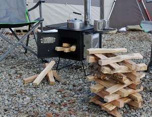 Mini Estufa <span class=keywords><strong>de</strong></span> Leña con Chimenea - Product Image 4