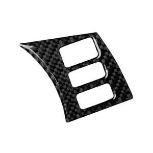 Adesivo Decorativo per Nissan 350Z 2006-09, Accessori Auto in Fibra di Carbonio, Decorazione per Pulsanti del Volante - Product Image 4
