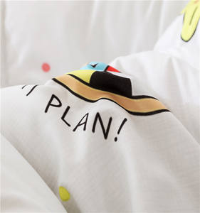 Edredón de pluma de ganso blanca, edredón de microfibra, cubierta de edredón para niños, precio barato - Product Image 6