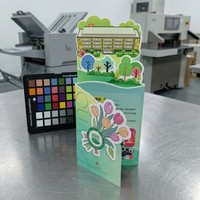 Brochure scolaire personnalisée multicouche, découpe à la forme, design artistique éducatif créatif, service d'impression de brochures sur mesure
