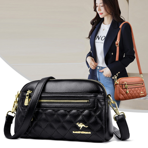 Fashion New Designer Crossbody <b>Bags</b> High Quality PU <b>Leather</b> Shoulder Messenger <b>Bag</b> Casual Totes Luxury Women Handbags and Purses - Product Image 2